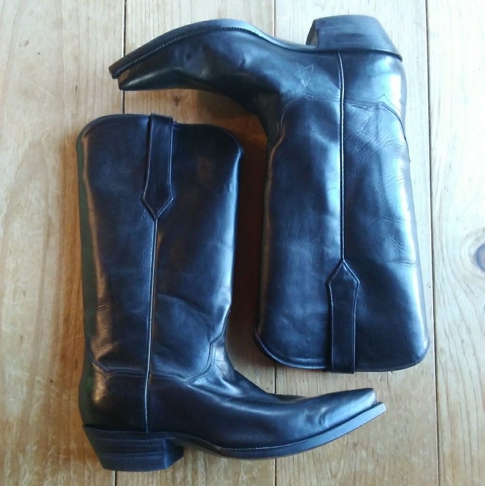 JB Hill men's cowboy boots.